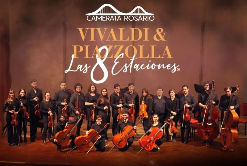 «Las ocho Estaciones» con la Camerata Rosario se presenta en el Teatro Odeón