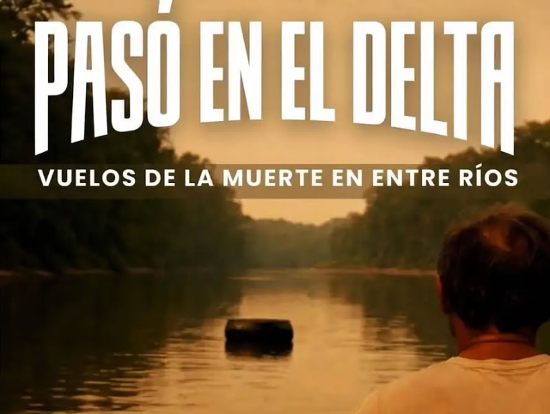 Charla sobre los vuelos de la muerte en el Delta entrerriano y presentación del documental “Pasó en el Delta”