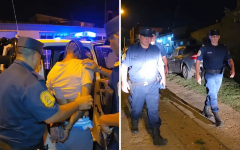 Detuvieron a un conocido delincuente por intentar usurpar una vivienda en el barrio Independencia