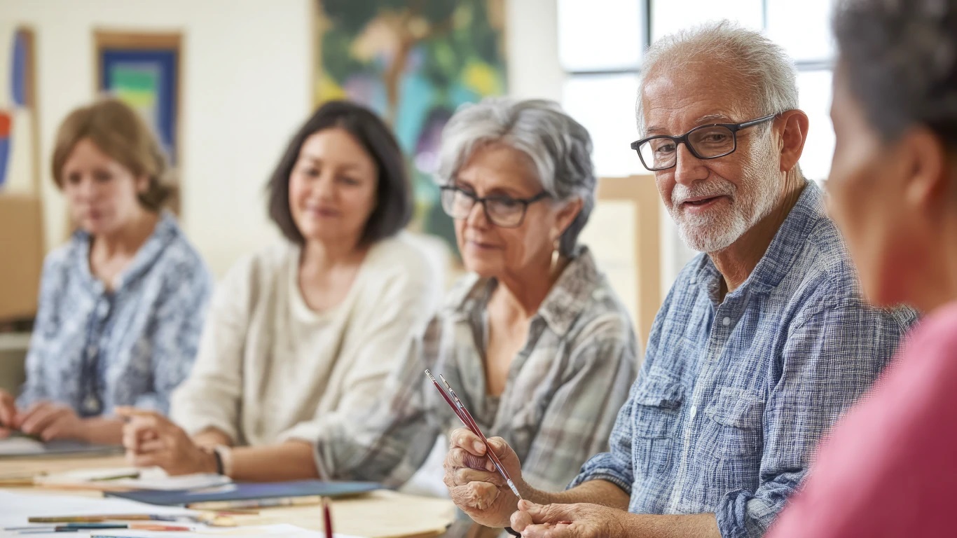 Actividades para personas mayores: Capacitación y recreación