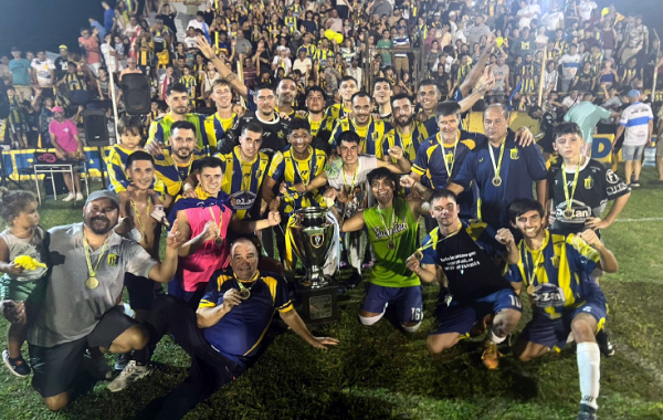 Copa Entre Ríos: Juventud Urdinarrain festejó su primer título provincial