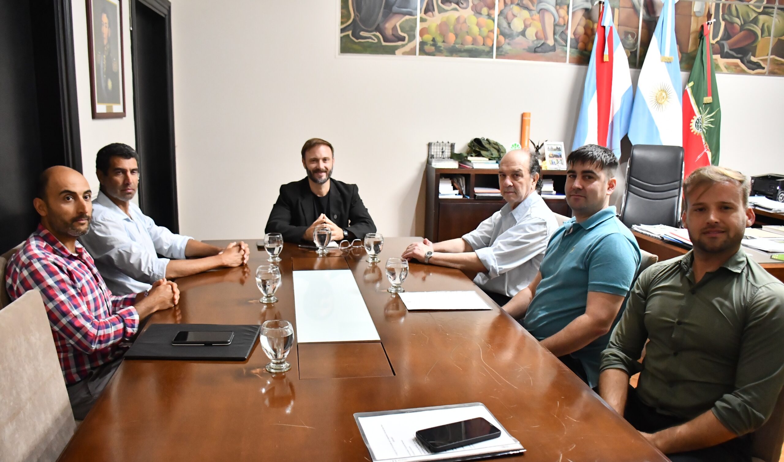 El Municipio y el Colegio de Ingeniería se reunieron por el Plan de Infraestructura y Desarrollo