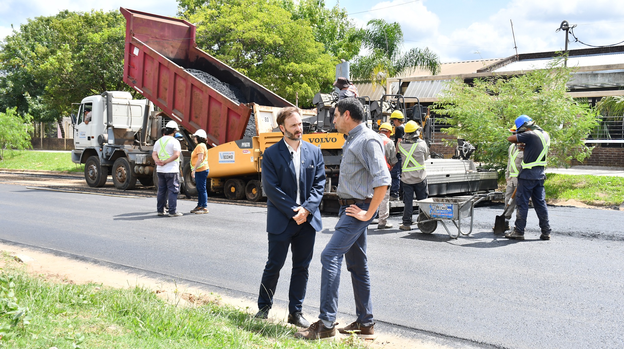 Plan de Infraestructura y Desarrollo: Están finalizando los trabajos en calle Dr. Sauré