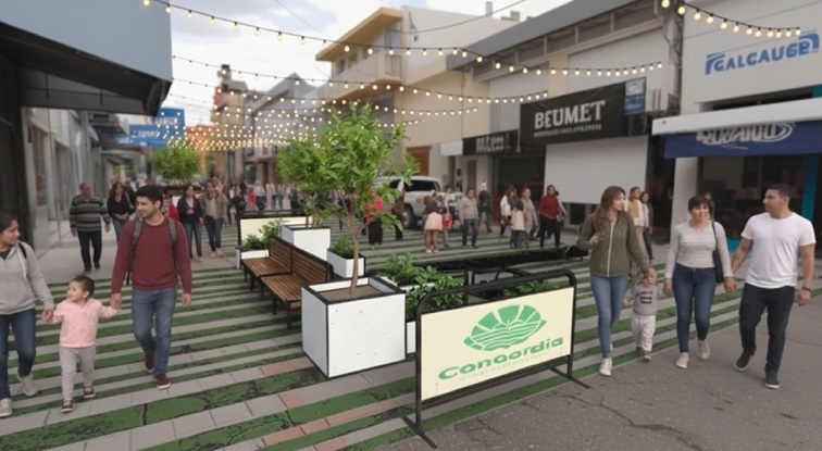 La Municipalidad avisó a los comerciantes que suspende la prueba piloto para extender la peatonal