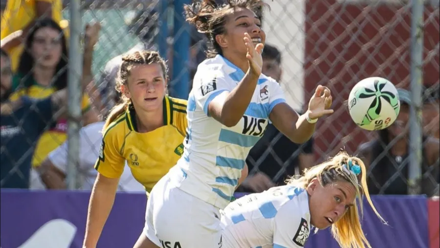 Argentina obtuvo dos victorias y una derrota en el Seven de Brasil