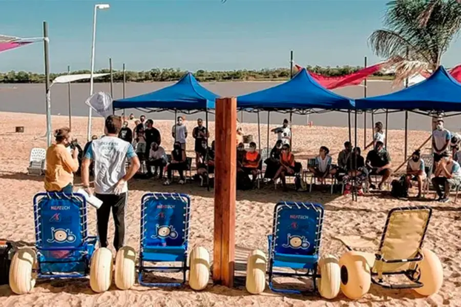 Discapacidad: Impulsan ley para que todas las playas de la provincia sean accesibles