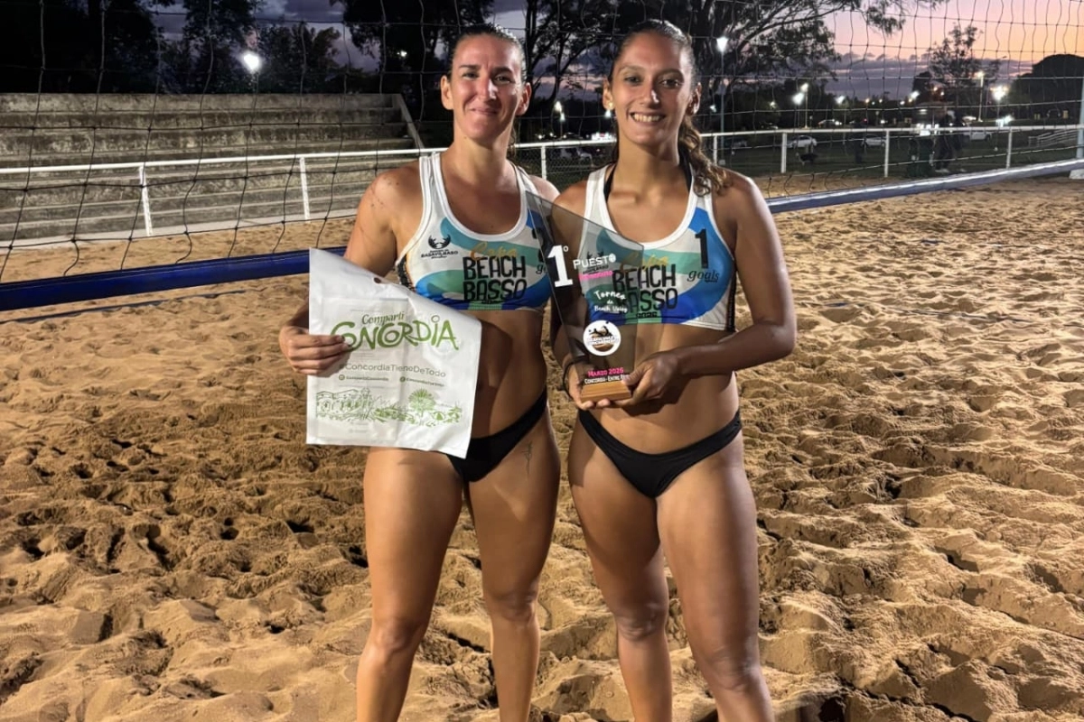 Se disputó el Abierto de Beach Vóley en la costanera