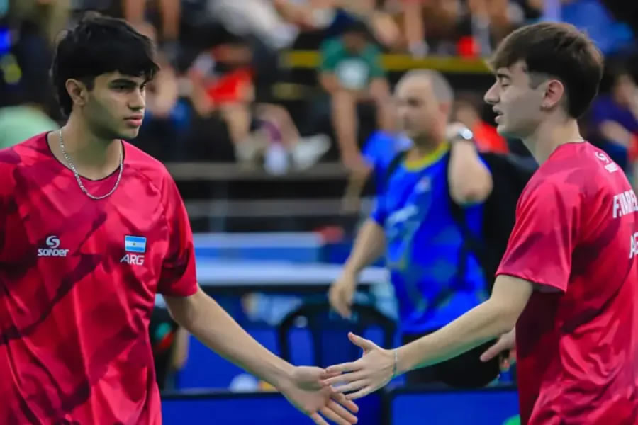 Agustín Asmu, el tenista de mesa que representará al país en los Juegos Suramericanos de la Juventud