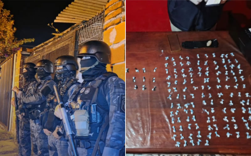 Siete allanamientos por narcomenudeo en barrio Fátima II: Cuatro detenidos y droga incautada