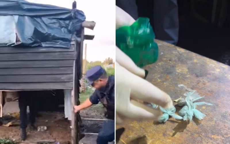 Operativo en barrio José Hernández: Derriban un «búnker», secuestran droga y detienen a dos personas