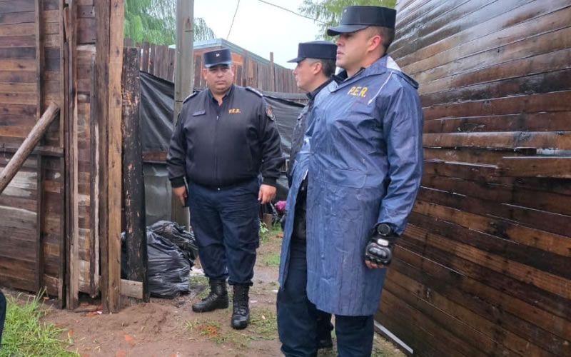 Investigan una balacera entre familias y realizan múltiples allanamientos