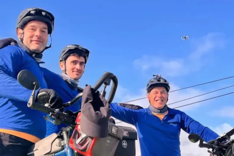 De Gualeguaychú al Mundial: ciclistas entran a EE.UU. tras 15.000 km