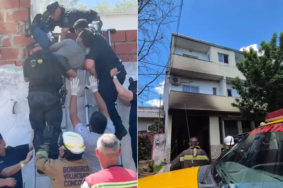 Acusado de provocar un incendio planteó otra versión de los hechos y apuntó a terceros