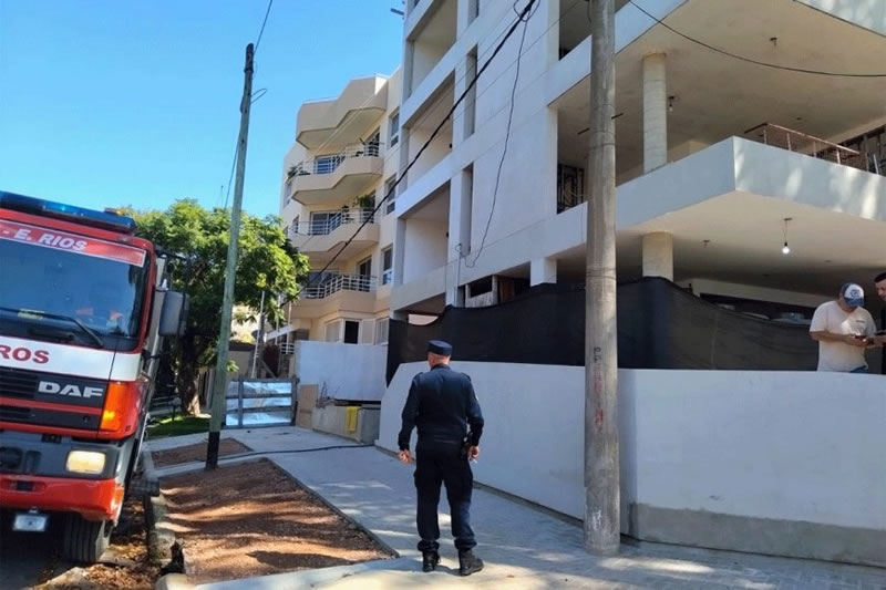 Homicidio en una obra en Colón: La Policía logró detener al presunto autor