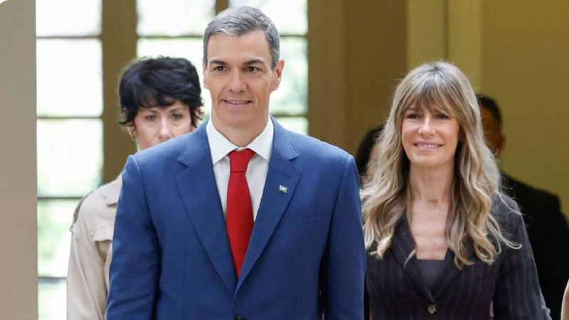España: Procesaron a la esposa de Pedro Sánchez por corrupción y malversación
