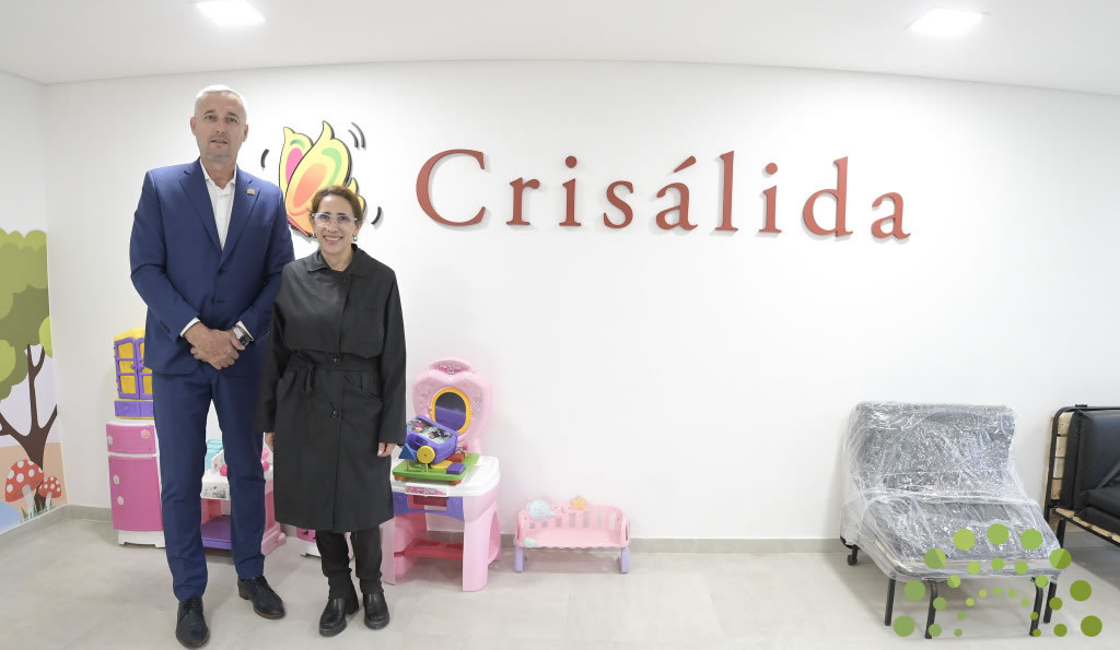 El presidente de la Cámara de Diputados visitó la Fundación Crisálida en Paraná