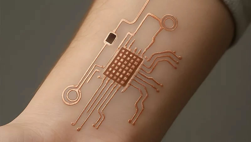 Piel tecnológica: Desarrollan tatuajes electrónicos que funcionan como chips