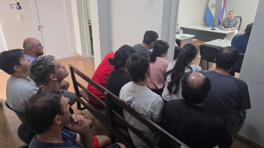 El juez Ledesma dictó prisión preventiva para las doce personas acusadas de usurpar la sede del Sindicato de la Fruta