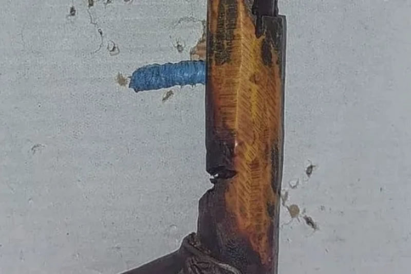 Un alumno de 13 años llevó un arma casera en su mochila