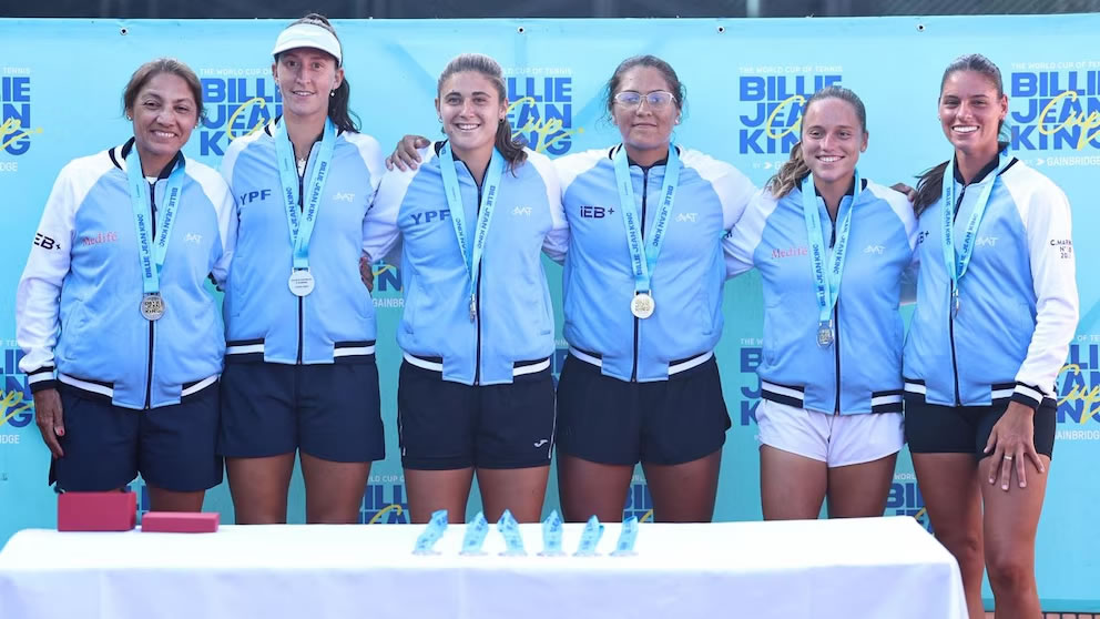 Argentina superó a Ecuador 2-0 en la serie y avanzó a los Playoffs de la Billie Jean King Cup