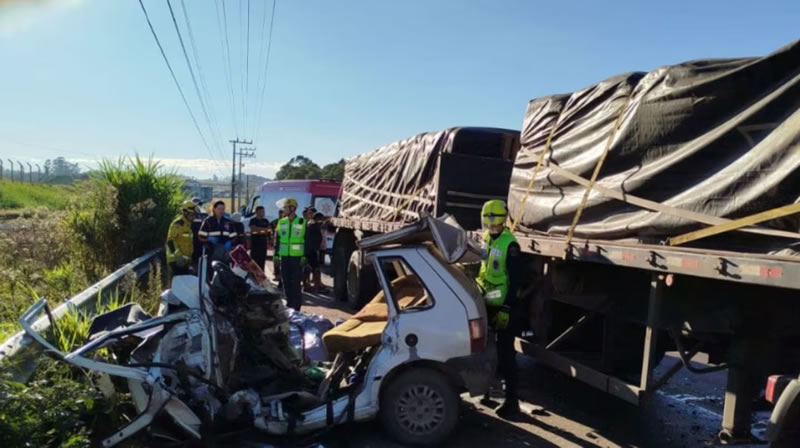 Tragedia en Brasil: una argentina y su hijo de 19 años murieron en un brutal choque frontal con un camión