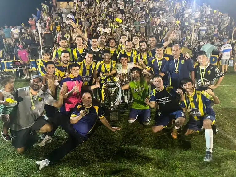 Juventud Urdinarrain venció en el global a La Florida y gritó campeón de la Copa Entre Ríos