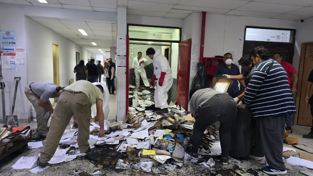 “No hubo heridos y el incendio fue controlado rápidamente”, aseguró el director del Masvernat