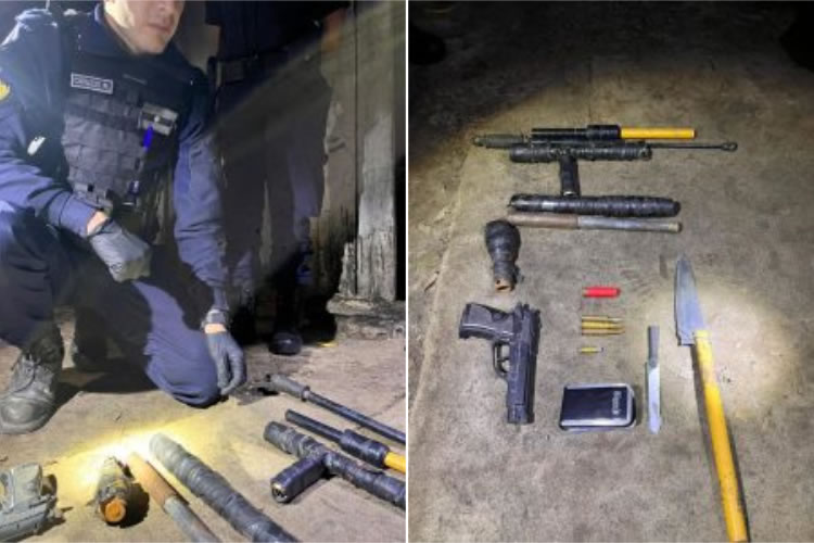 Amenazas entre menores por un conflicto sentimental terminaron con un allanamiento y el secuestro de varias armas