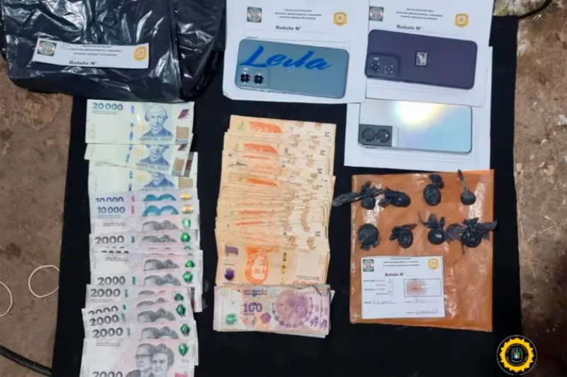 Secuestraron dosis de cocaína y marihuana tras allanamientos en Concordia y Rosario del Tala