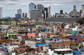 Barrio Padre Mugica ex villa 31 en retiro vista Foto Rodrigo Abd / AP