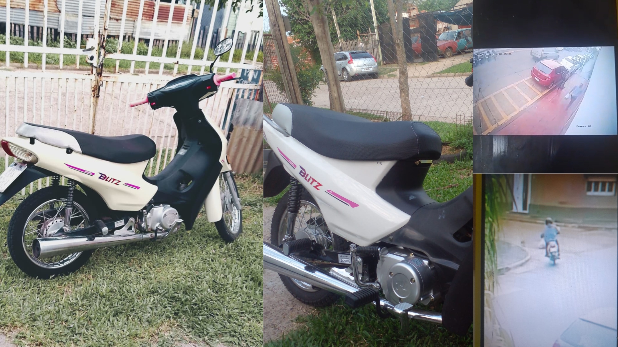 Denuncian el robo de una moto en una escuela: ocurrió en plena mañana y quedó registrado en cámaras