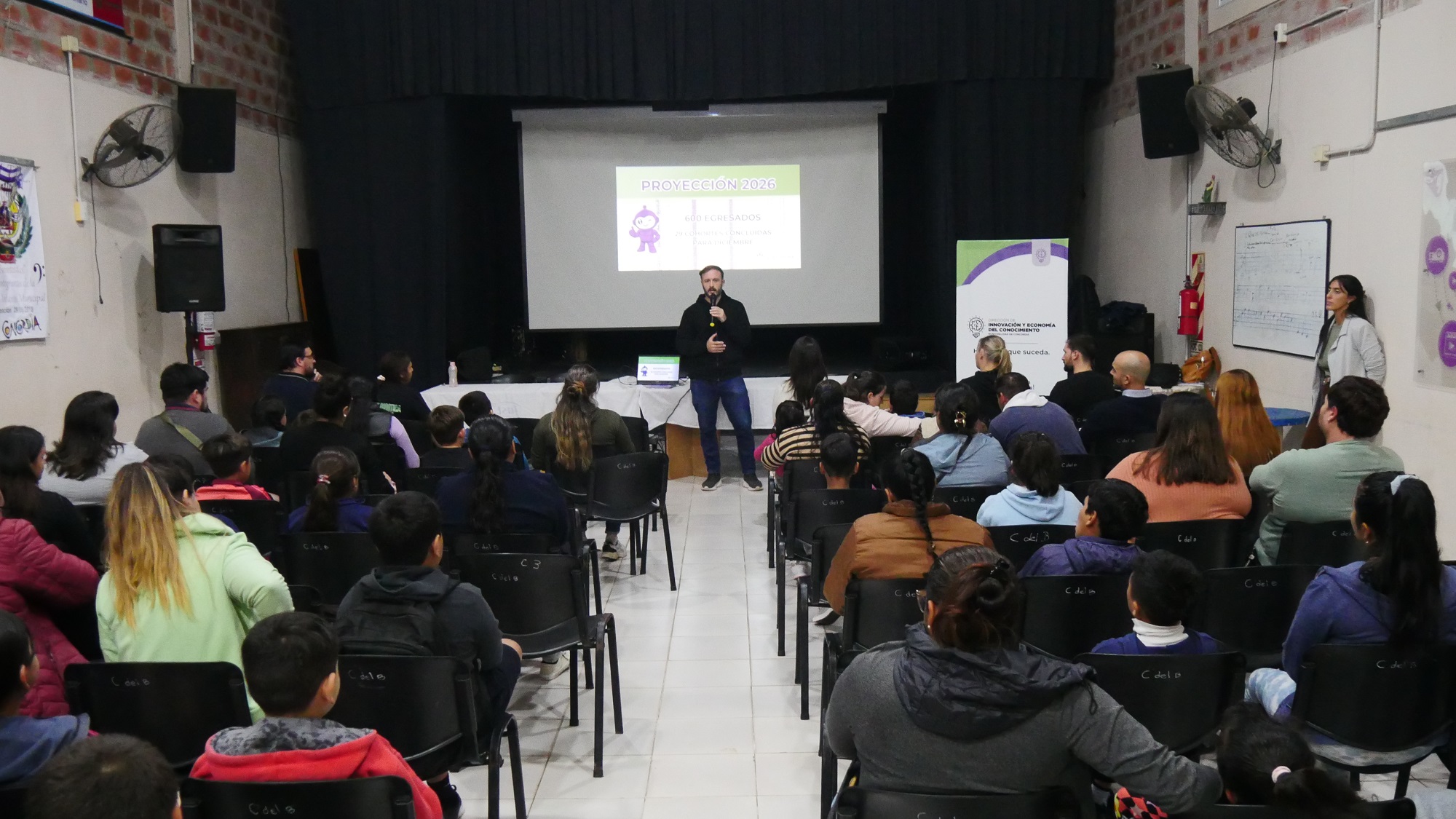 Se realizó la apertura oficial del Club de Robótica Concordia 2026