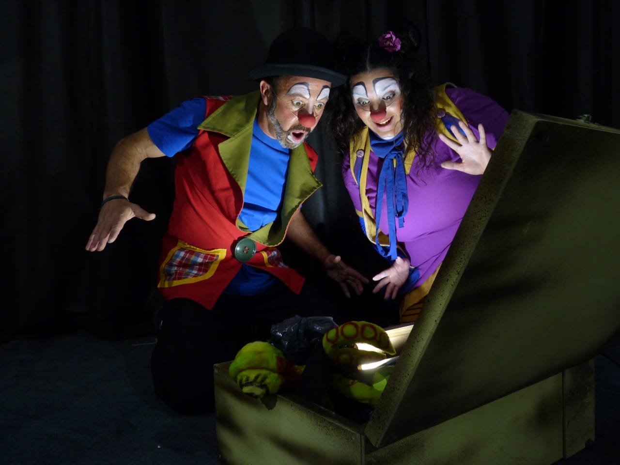 El teatro vuelve a encenderse: dos obras abren el ciclo “El Eco del Gritá” en una jornada doble en Pueblo Viejo