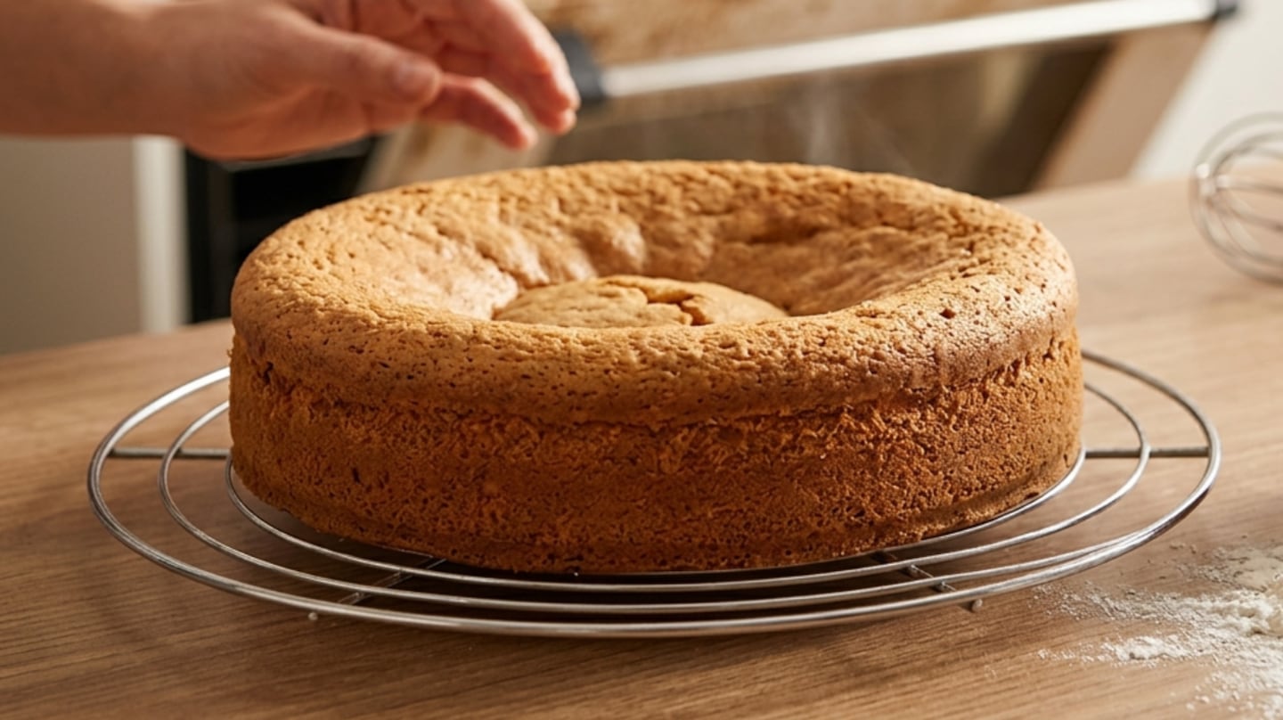 Ni la sal ni el azúcar: el ingrediente que los pasteleros usan para que el bizcochuelo no se baje
