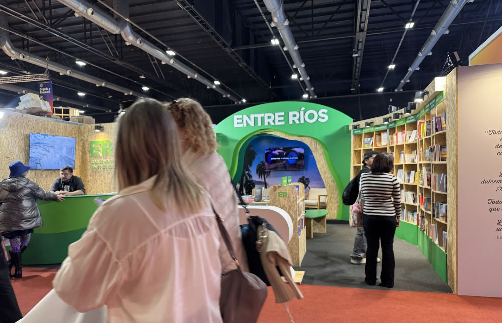 Este miércoles se vive el Día de Entre Ríos en la Feria Internacional del Libro de Buenos Aires