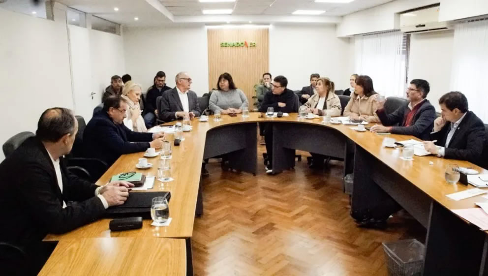 Senadores analizaron proyectos: Consorcios Camineros y modificación de Ley de Obras Públicas