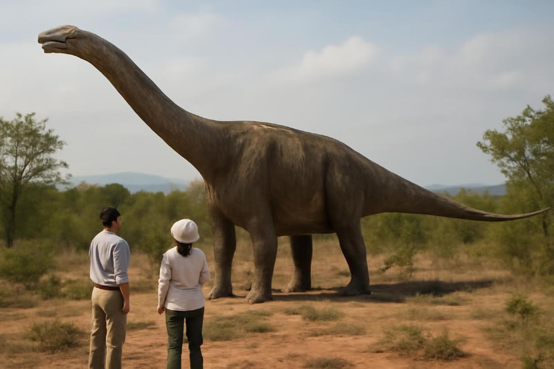 Identificaron los fósiles del Nagatitán: El dinosaurio más grande hallado hasta ahora