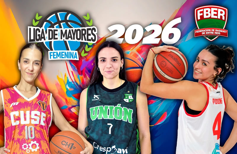 Comienza la Liga Provincial Femenina de Básquet con ocho equipos entrerrianos