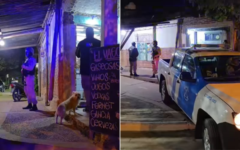 Allanaron por venta de droga la vivienda de la mujer que se había encadenado frente a la Municipalidad por la no renovación del contrato de su hija
