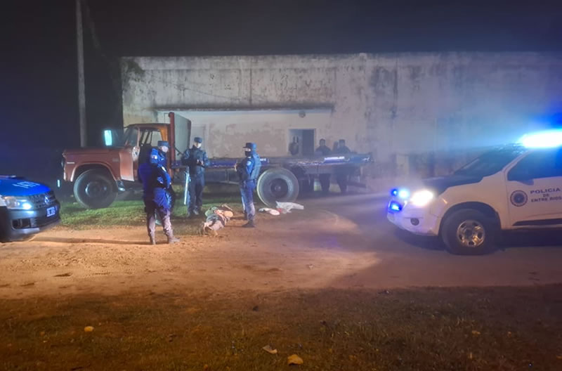 Lo sorprendieron dentro de un camión cuando intentaba robar en plena madrugada