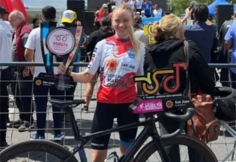 De San Juan a la élite: Delfina Dibella será la primera argentina en correr en La Vuelta a España