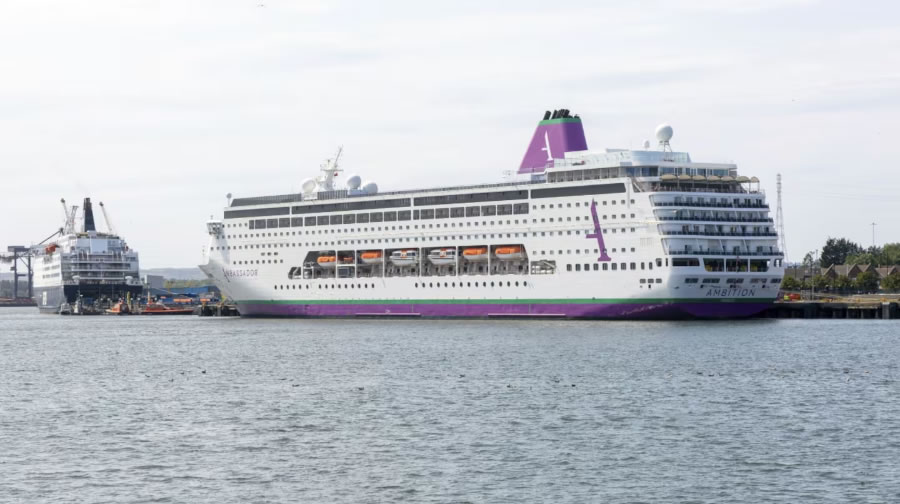 Alarma en otro crucero: murió una persona y aislaron a 1700 pasajeros por un posible brote de gastroenteritis