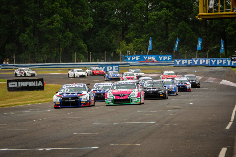 El historial del TC2000 en el autódromo Ciudad de Concordia