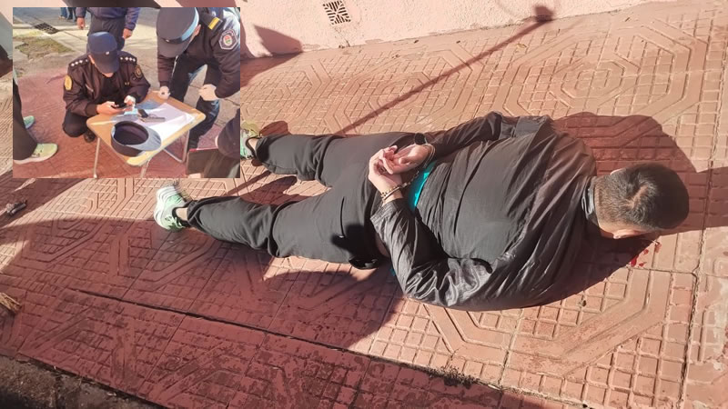 Detuvieron a un hombre armado acusado de dispararle a otro con quien tenía conflictos