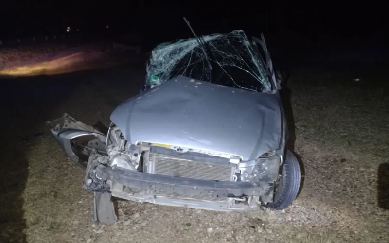 Violento siniestro vial en la autovía Artigas a la altura de La Criolla