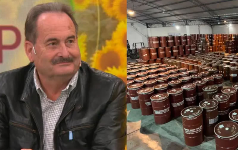 La historia detrás del apicultor concordiense que exporta hasta 2.500 toneladas anuales de miel entrerriana