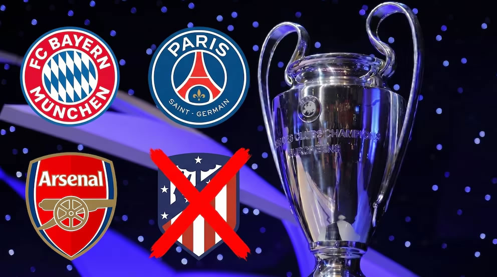 Con Arsenal clasificado y a la espera de Bayern Múnich o PSG: cuándo y dónde se jugará la final de la Champions League