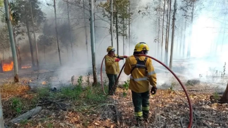 La Criolla avanza hacia su propio cuerpo de bomberos voluntarios