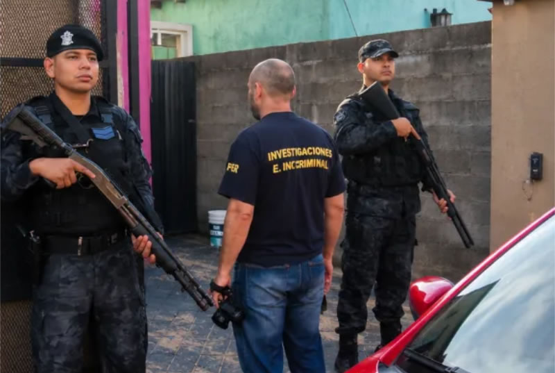 Por una causa de extorsión originada en San Salvador allanaron una vivienda en Concordia
