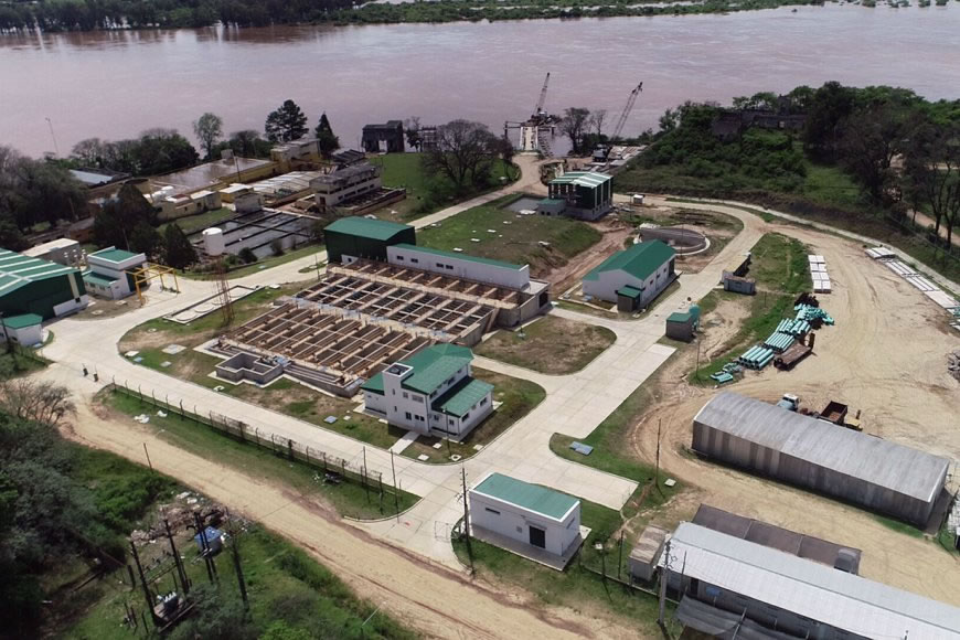 “La vamos a terminar este año”. El anuncio de Frigerio sobre la Planta de Agua Potable de Concordia